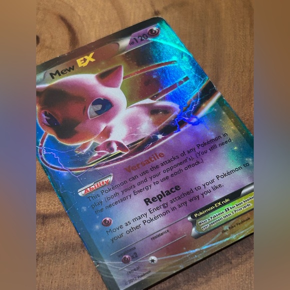 Mew EX 46/124, Dragons Exalted (2012), Holo Black & White Pokémon Card - Picture 3 of 3